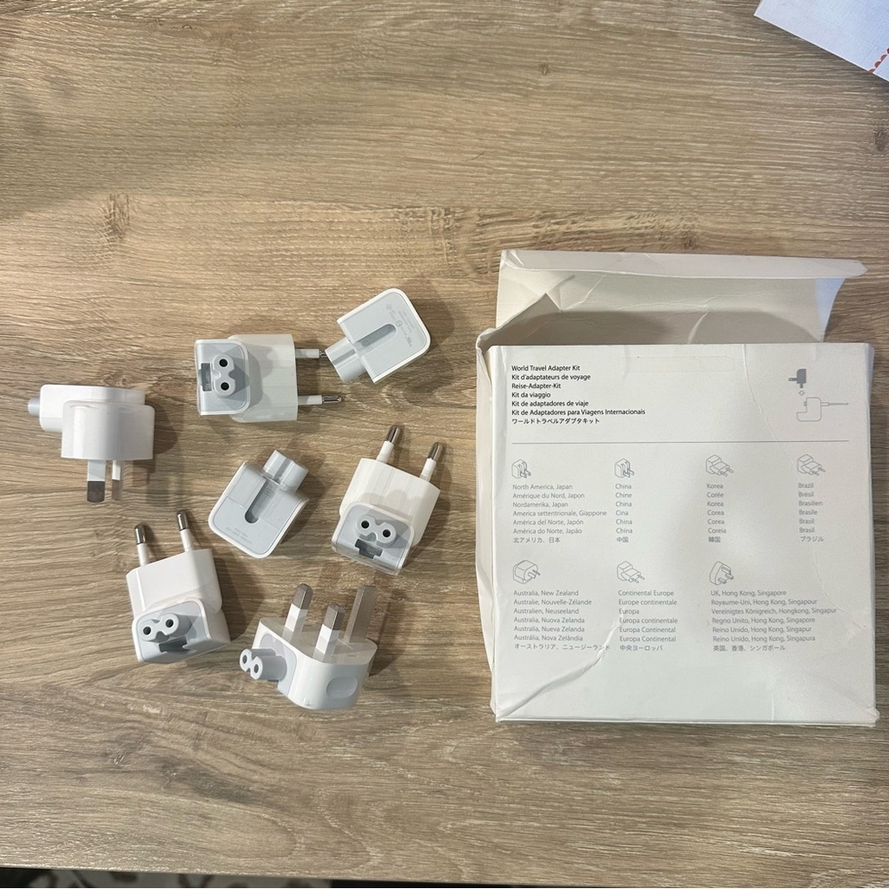 Apple White Computer Cable Adapter Kit - Picture 2 of 3